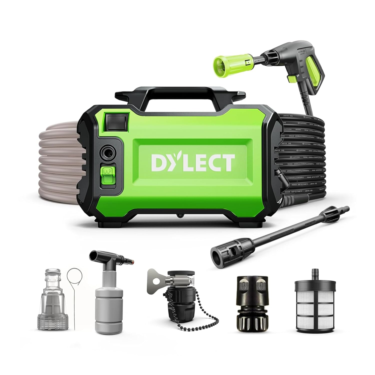 DYLECT® Ultra Clean Plus High Pressure Car Washer