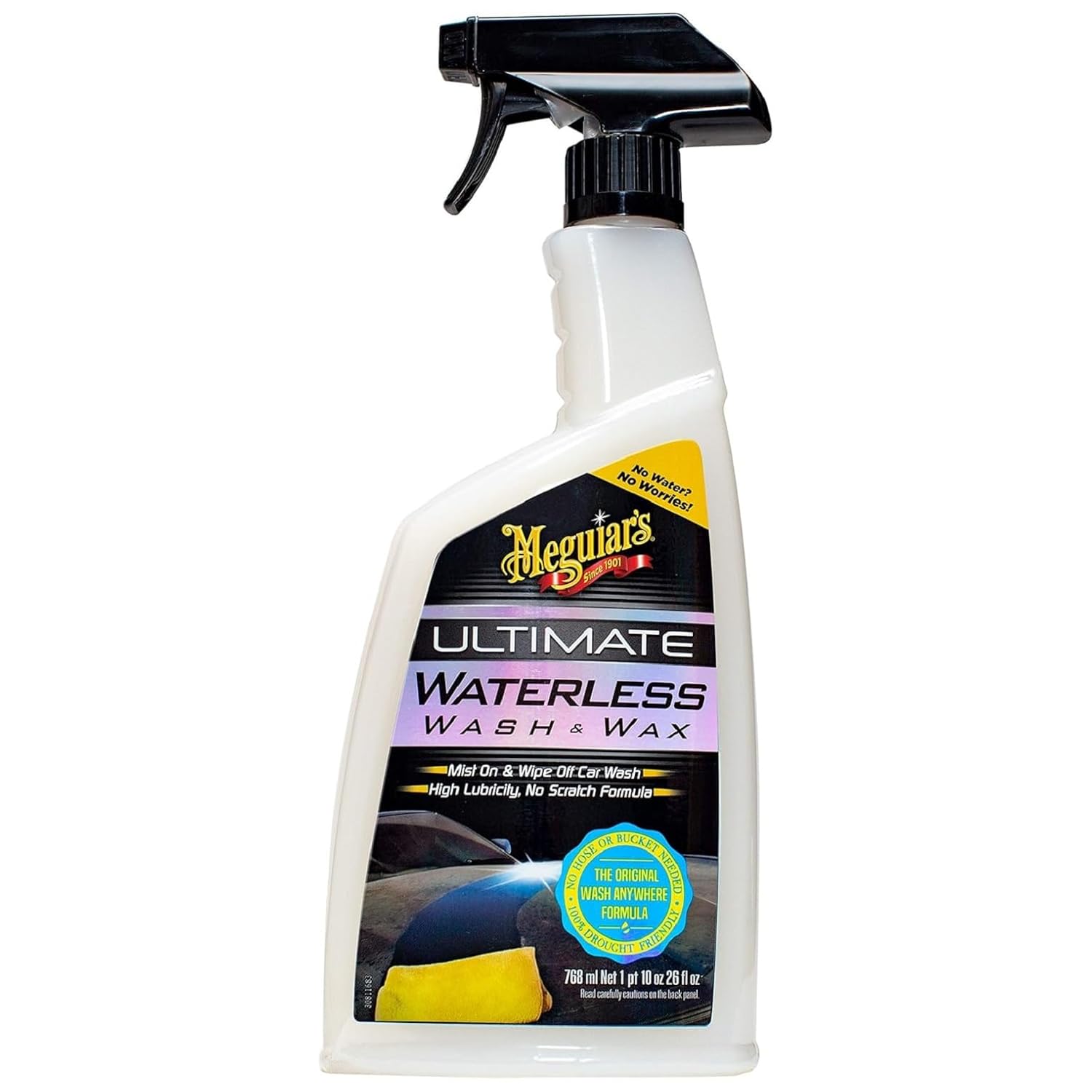 MEGUIAR's Ultimate Car Waterless Wash & Wax Shampoo