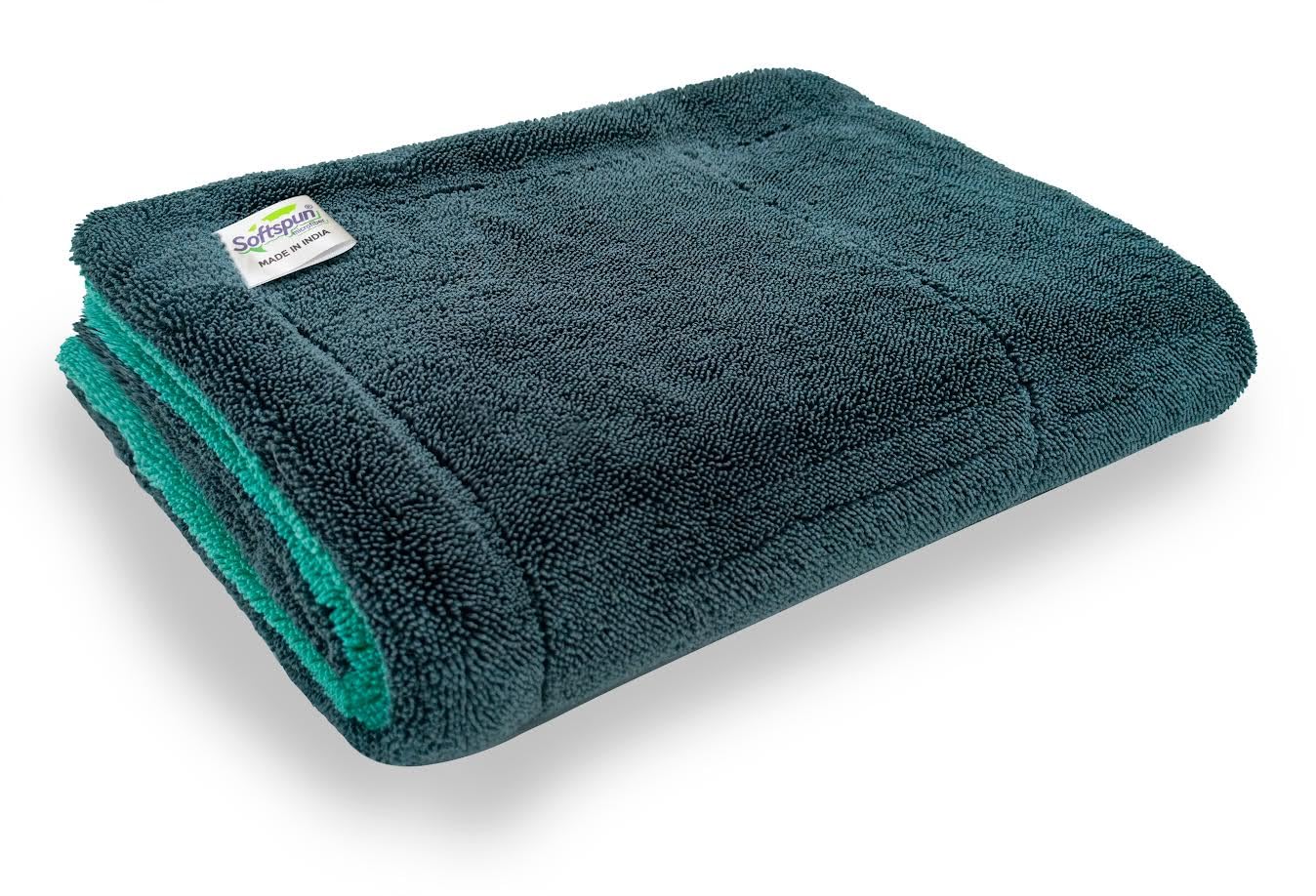 SOFTSPUN Microfiber Cloth for Car 1600 GSM 40x60 cms