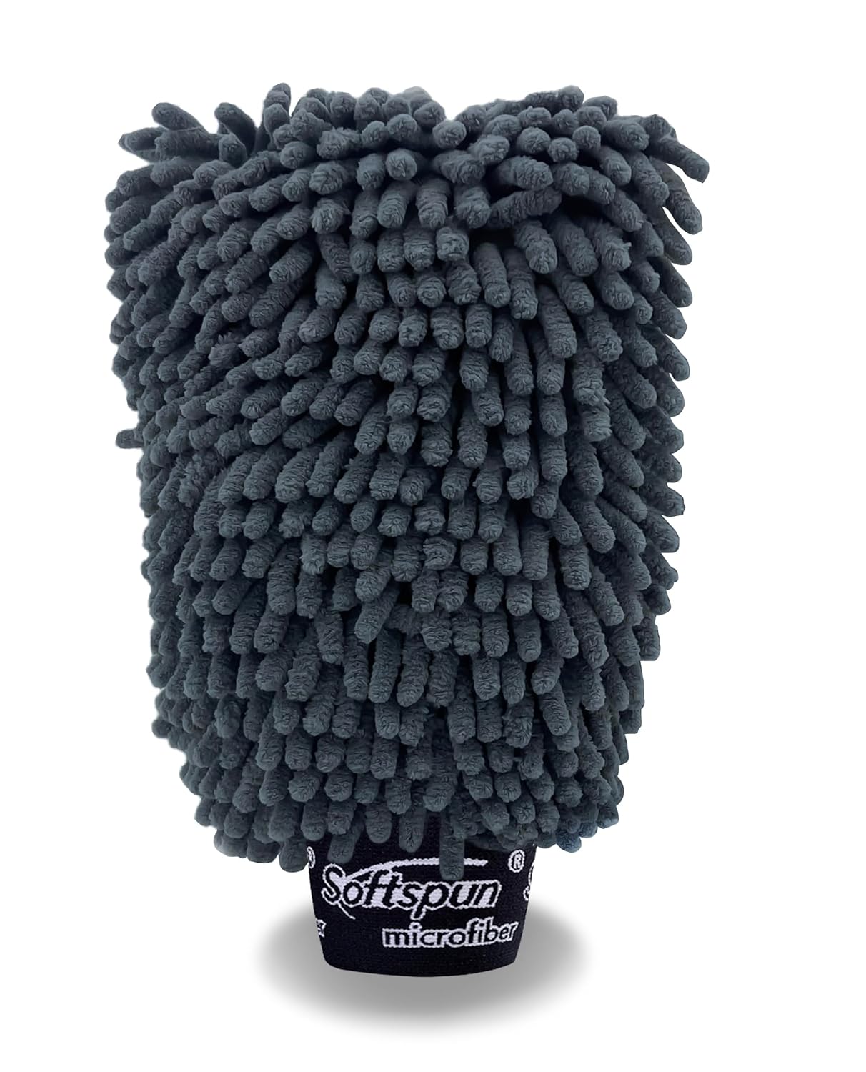 SOFTSPUN Microfiber Double Side Chenille Mitt, 1700 GSM