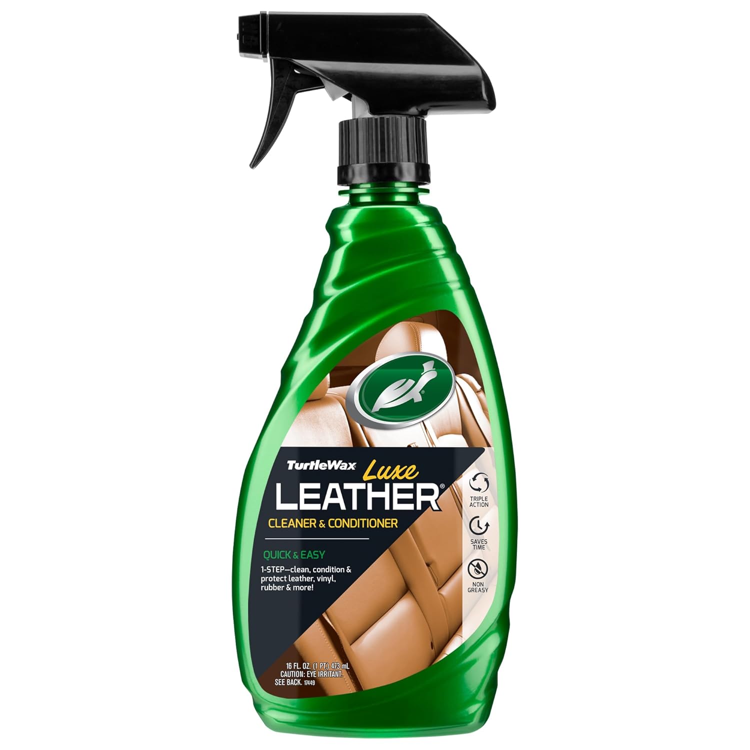 Turtle Wax Luxe Leather Cleaner & Liquid Conditioner-Car Leather Seat Cleaner