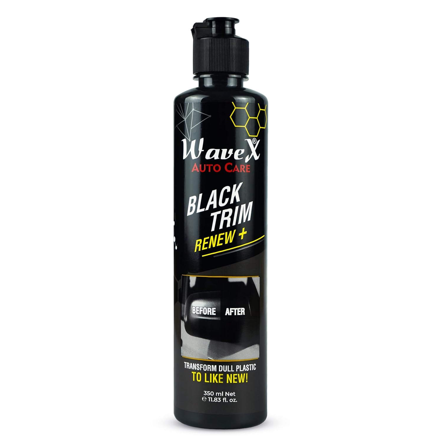 Wavex Black Trim Renew Plus | 350ml Plastic & Rubber Restorer