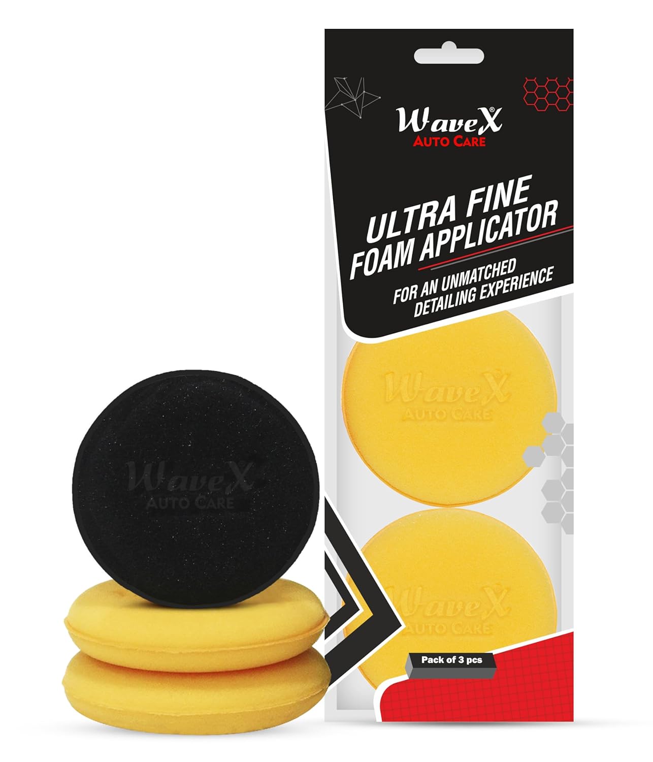 Wavex Ultrafine Foam Sponge Applicator for Car